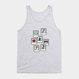 BTS Wings Polaroids Tank Top